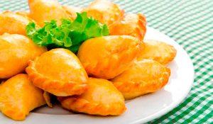 Empanadillas de lentejas pardinas